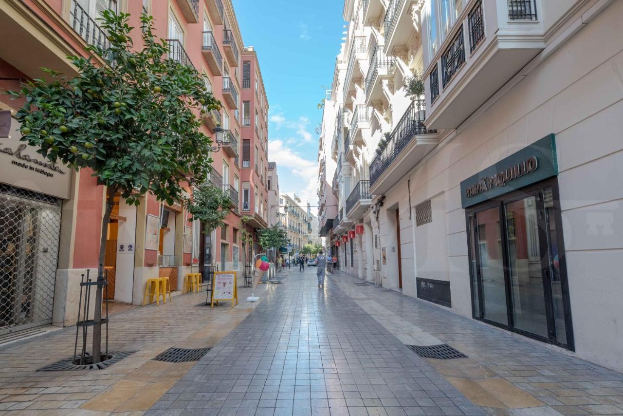 Cosy Flat With Private Balcony - Historic Center By Rems Daire Málaga Dış mekan fotoğraf